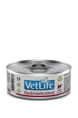 Вологий лікувальний корм для кішок Farmina Vet Life Gastrointestinal дієт. харчування, при захворюванні ШКТ, 85 г PVT085002 фото