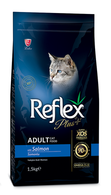 Сухой корм для котов Reflex Plus Adult Cat Food with Salmon с лососем RFX-302 фото