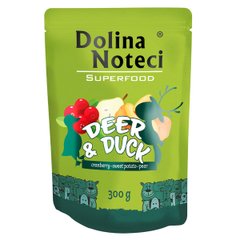 Пауч Dolina Noteci Superfood для собак с олениной и уткой DN 300 (500) фото