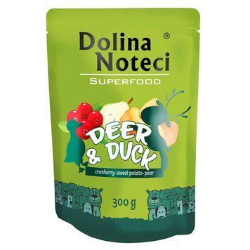 Пауч Dolina Noteci Superfood для cобак з олениною та качкою DN 300 (500) фото