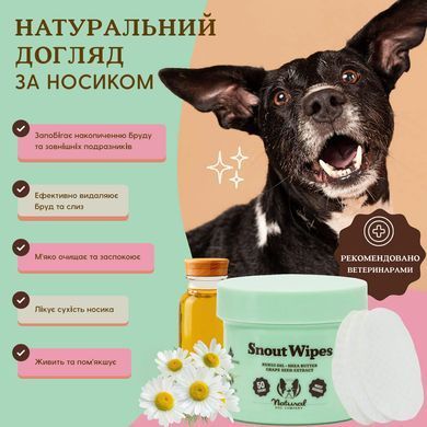 Салфетки для носика Snout Wipes Natural Dog Company, 50 шт WP-SNOUT-50 фото