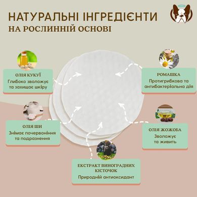 Салфетки для носика Snout Wipes Natural Dog Company, 50 шт WP-SNOUT-50 фото