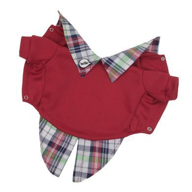 Толстовка с рубашкой красная Y-296 Y-296/2 фото