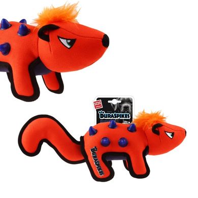 Игрушка для Собак Gigwi Duraspikes Сверхпрочный Скунс с Резиновыми Вставками Оранжевый 24 см Gigwi6492 фото