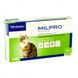 Антигельмінтні таблетки Virbac Milpro для котів більше 2 кг 069341 фото 1