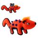Игрушка для Собак Gigwi Duraspikes Сверхпрочный Скунс с Резиновыми Вставками Оранжевый 24 см Gigwi6492 фото 1