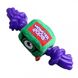 Іграшка для Собак Gigwi Monster Rope з пищалкою і Міцним Гумовим Канатом Зелений 18 см Gigwi8026 фото 4