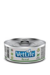 Влажный лечебный корм для кошек Farmina Vet Life Renal диет. питание, для поддержания функции почек, 85 г PVT085003 фото