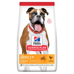Сухий корм для контролю ваги собак середніх порід HILL’S SCIENCE PLAN Adult Light Medium з куркою Hills_604359 фото