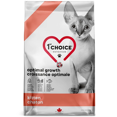 Сухий суперпреміум корм для кошенят 1st Choice Kitten Optimal Growth ФЧККР4,54 фото