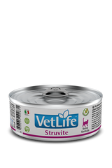 Вологий лікувальний корм для кішок Farmina Vet Life Struvite дієт. харчування, для розчинення струвітних уролітів, 85 г PVT085004 фото