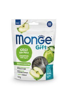 Ласощі для собак Monge Gift Dog Sensitive digestion нут з яблуком (веган) Monge_70085694 фото