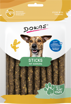 Ласощі для собак Dokas Sticks з куркумою 206061 фото