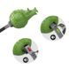 Іграшка для Собак Gigwi Dinoball Динозавр Зелений зі звуком, що відключається 14 см Gigwi6460 фото 4