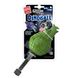 Іграшка для Собак Gigwi Dinoball Динозавр Зелений зі звуком, що відключається 14 см Gigwi6460 фото 3