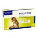 Антигельмінтні таблетки Virbac Milpro для кошенят і котів до 2 кг 069310 фото 1