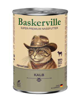 Вологий корм для котів Baskerville з телятиною 1004255 /21549 фото