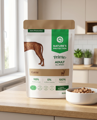 Вологий корм для собак для захисту суглобів Nature's Protection Prime Joint Protection Adult Dogs Game з дичиною NPPR10097 фото
