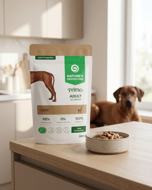 Вологий корм для собак для захисту суглобів Nature's Protection Prime Joint Protection Adult Dogs Game з дичиною NPPR10097 фото