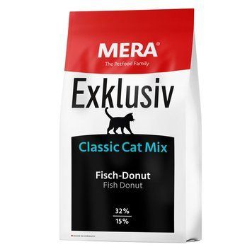 Сухий беззерновий корм для котів MERA EX Classic Cat Fish-Mix 4025877751455 фото