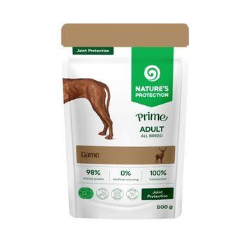 Вологий корм для собак для захисту суглобів Nature's Protection Prime Joint Protection Adult Dogs Game з дичиною NPPR10097 фото