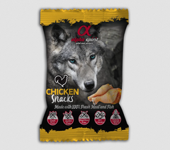 Напіввологі ласощі для собак Alpha Spirit Snacks Chicken (курка) as4004350 фото