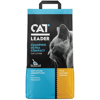 Ультра-комкующийся наполнитель CAT LEADER Wild Nature в кошачий туалет 527013 фото