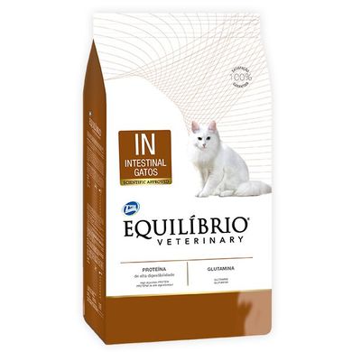 Лечебный корм Equilibrio Veterinary Cat Intestinal для котов с заболеваниями желудочно–кишечного тракта ЭВКИ0.5 фото
