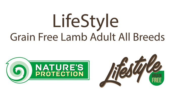 Сухий беззерновий корм з ягнятиною для дорослих собак всіх порід Lifestyle Grain Free Lamb Adult All Breeds 1.5кг NPLS45673 фото