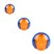 Іграшка для Собак Gigwi Ball М'яч з пищалкою, помаранчево-синій Gigwi6294 фото 2