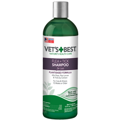 Шампунь для котів, що відлякує комах VET`S BEST Flea&Tick Shampoo for Cats vb10604 фото