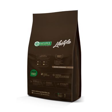 Сухий беззерновий корм з ягнятиною для дорослих собак всіх порід Lifestyle Grain Free Lamb Adult All Breeds 10кг NPLS45674 фото
