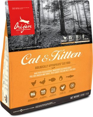 Сухий корм для кошенят і котів ORIJEN CAT & KITTEN o28018 фото