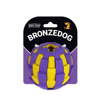 Игрушка для собак Bronzedog Jumble Двухслойный мяч Y000315W/Т фото