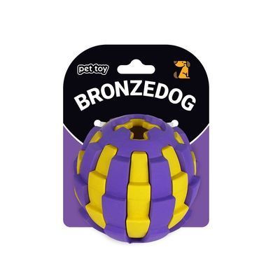 Іграшка для собак Bronzedog Jumble Двошаровий м'яч Y000315W/Т фото