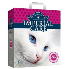 Ультра-комкующийся наполнитель в кошачий туалет Imperial Care Baby Powder, цена | Фото