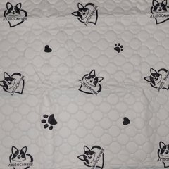 Многоразовая пеленка для собак Люпосанчик light grey (от производителя ТМ EZWhelp) ZY-029-patt_40х60 см фото
