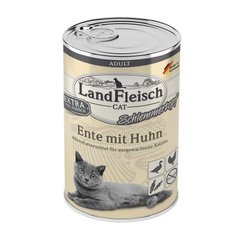 Консервы для котов LandFleisch с уткой и курицей, цена | Фото