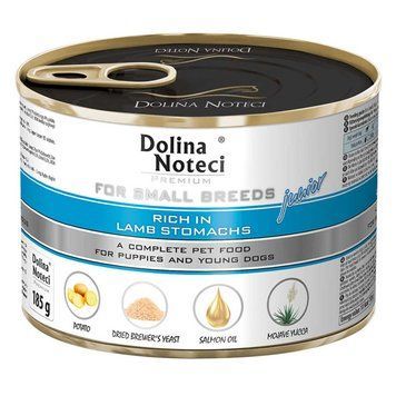 Консервований корм Dolina Noteci Premium для цуценят, юніорів собак маленьких порід з рубцем ягнятини DN 185 (472) фото