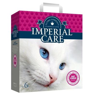 Ультра-грудкуючий наповнювач в котячий туалет Imperial Care Baby Powder 529017 фото