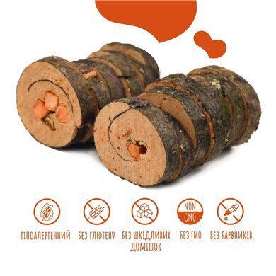 Ласощі для собак від 3-х місяців Mavsy Freeze dried SUSHI WITH RED CAVIAR суші лосося з червоною ікрою, 50 г FDMAVSY03 фото