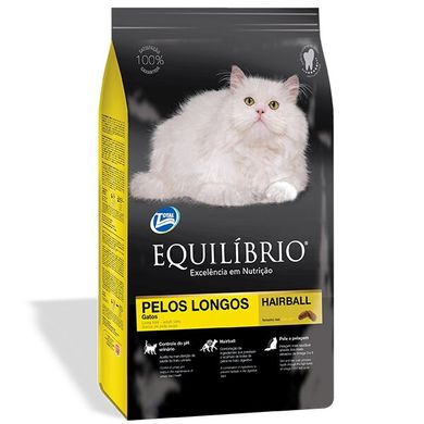 Сухой суперпремиум корм для котов с длинной шерстью Equilibrio Cat Adult Long Hair ЭКВДШ0.5 фото