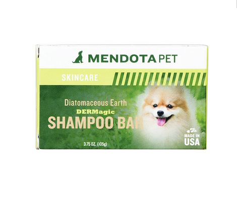 Органічний антипаразитарний шампунь DERMagic Organic Diatomaceous Earth Shampoo Bar в брикеті, 105 г D4460 фото