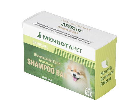 Органічний антипаразитарний шампунь DERMagic Organic Diatomaceous Earth Shampoo Bar в брикеті, 105 г D4460 фото