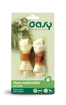 Лакомства для собак OASY DOG Chewy Bone курица -M- (2 pcs) oasy_3017340272 фото