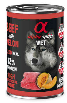 Консерва для собак ALPHA SPIRIT Beef with Melon з яловичиною та динею as969954 фото