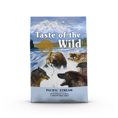 Сухой корм для взрослых собак Taste of the Wild PACIFIC STREAM CANINE с лососем, цена | Фото