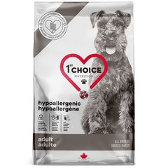 Сухой супер премиум корм для собак 1st Choice Adult Hypoallergenic с уткой и бататом, цена | Фото