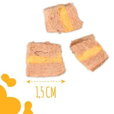 Ласощі для собак від 3-х місяців Mavsy Freeze dried LAMB SOUFFL&Eacute; WITH ASPARAGUS IN HOLLANDAISE SAUCE суфле з ягнятини зі cпаржею під голландським соусом, 50 г FDMAVSY08 фото