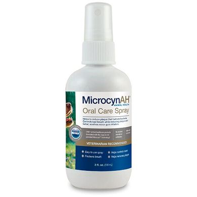 Спрей для догляду за ротовою порожниною всіх видів тварин Microcyn Oral Care Spray 005326 фото